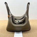 99% New HERMES Lindy 26, Etoupe, Z Stamp