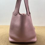 99% New HERMES Picotin 18, Sakura Pink, K Stamp