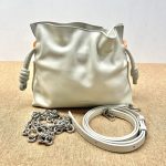 98% New Loewe Mini Pouch, Sea Salt, Crossbody