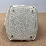 99% New HERMES Picotin 22, Cream, B Stamp