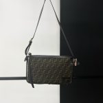 Name: 99% New FENDI Simply FF, FF Monogram Underarm Bag