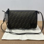 Name: 99% New FENDI Simply FF, FF Monogram Underarm Bag