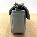 99% New GUCCI Marmont 22, Grey‑Silver, 036 Mark