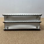 98% New FENDI Peekaboo ISeeU, Med, White Calf & Python
