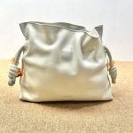 98% New Loewe Mini Pouch, Sea Salt, Crossbody