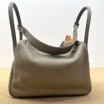 99% New HERMES Lindy 26, Etoupe, Z Stamp
