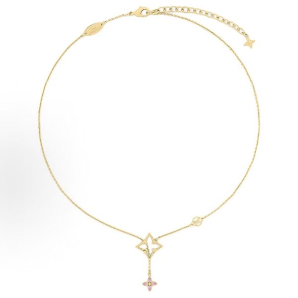 Brand‑New LV Floral Necklace 2025 Receipt