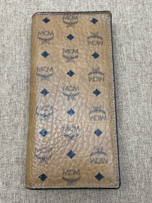 97% New MCM Wallet, Cognac, Bifold
