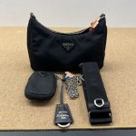 99% New Prada 3‑in‑1, Black, Shoulder