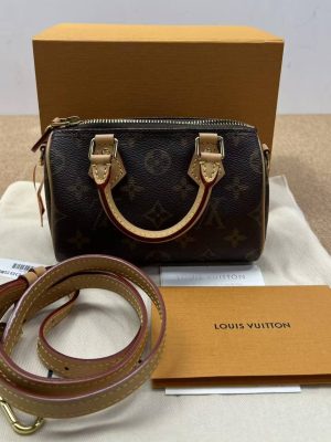 98% New LV Speedy Nano, Monogram, 2023