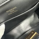 98% New Balenciaga Rodeo Mini Black‑Gold Handbag & Shoulder Bag