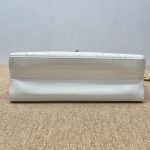 98% New Chanel Messenger Bag, Cream White, Gold Hardware