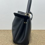 98% New Balenciaga Rodeo Mini Black‑Gold Handbag & Shoulder Bag