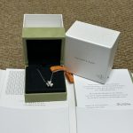 99% New VCA Frivole Mini Diamond Necklace