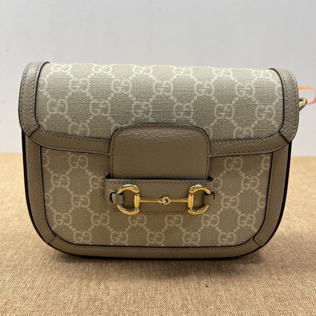 99% New Gucci 1955 Mini, Oatmeal, Crossbody