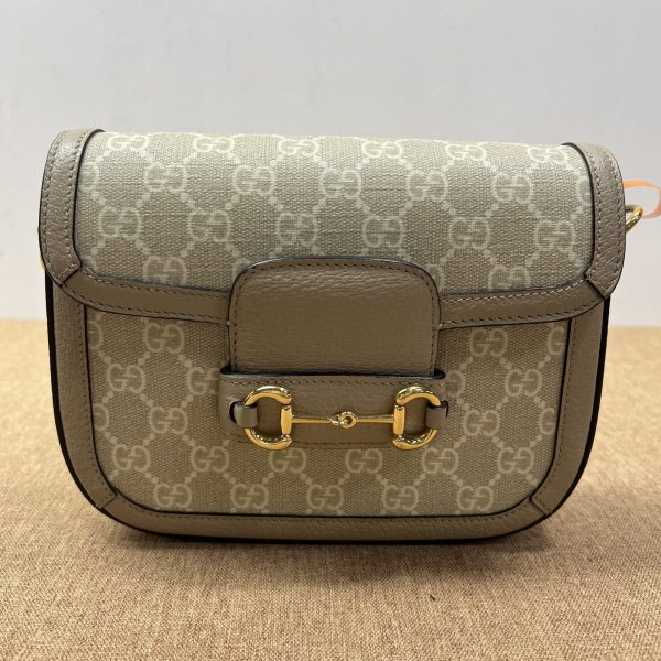 99% New Gucci 1955 Mini, Oatmeal, Crossbody