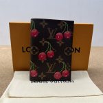Brand New LV Passport Holder, Cherry Monogram, Chip