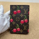 Brand New LV Passport Holder, Cherry Monogram, Chip