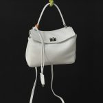 Balenciaga Rodeo Mini Silver‑White Crossbody Bag