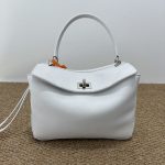 Balenciaga Rodeo Mini Silver‑White Crossbody Bag