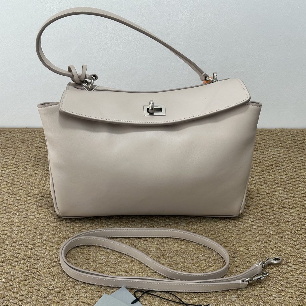 99% New Balenciaga Rodeo Small Nude Pink Shoulder Bag