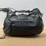 98% New Balenciaga Classic City Black Shoulder Bag
